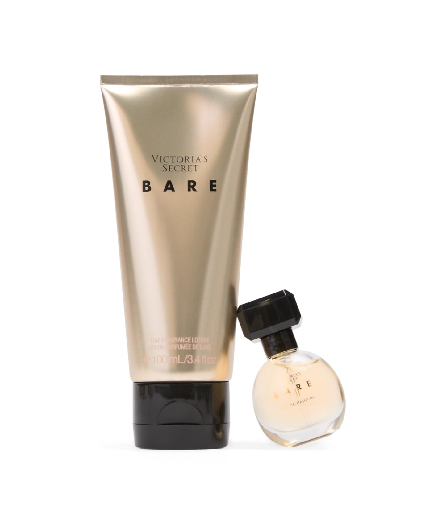 Victoria's Secret Bare Mini Fragrance Duo Gift Set, Eau de Parfum & Travel Lotion