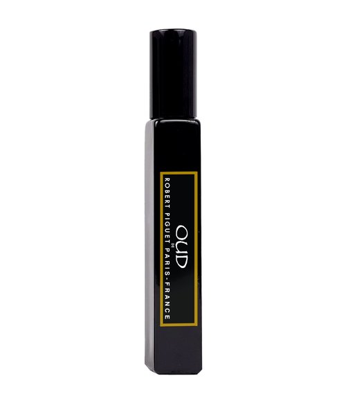 Robert Piguet OUD Eau de Parfum Refillable Travel Spray - Woody Oriental Scent with Notes of Saffron, Balsam Fir & Oud - Made in France, .27oz/ 8ml