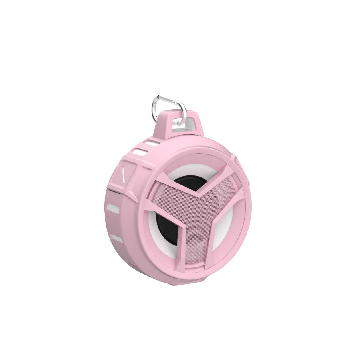 EBODA Bluetooth Shower Speaker, IP67 Waterproof Portable Wireless Small Speakers, Floating, 24H Playtime for Home, Beach, Pool, Kayak, Hiking, Boat Accessories, Gifts for Women, Girls - Pink