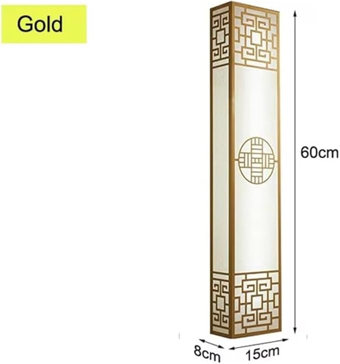 Chinese Style Bedroom Wall Lamp Strip Shaped Zen Background Wall Bedside Lamp Living Room,Modern