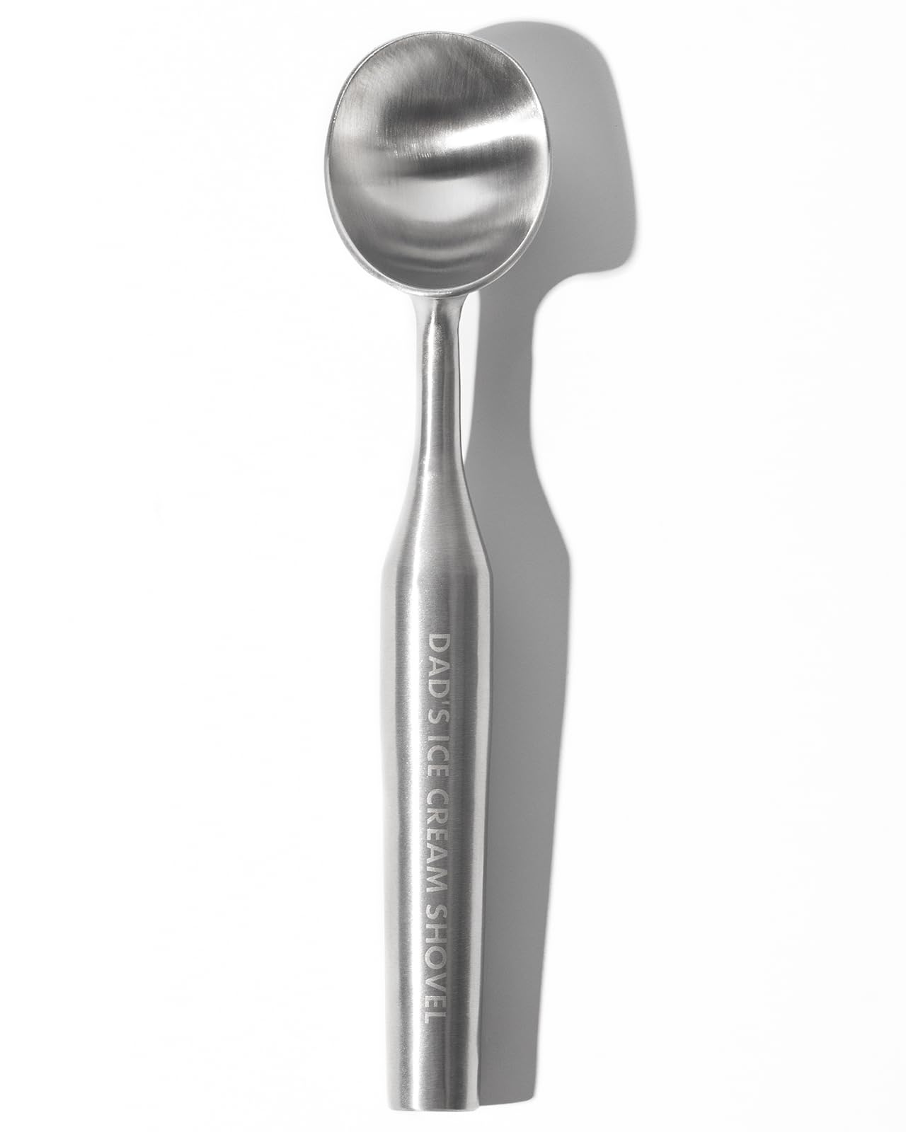 Funny Gifts for Dad, Dad's Ice Cream Shovel Scoop - Stainless Steel Engraved Scoop for Dad, Fathers Day Gifts from Daughter/Son, Heavy Duty Ice Cream Scooper with Dishwasher Safe, Dad Birthday Gift