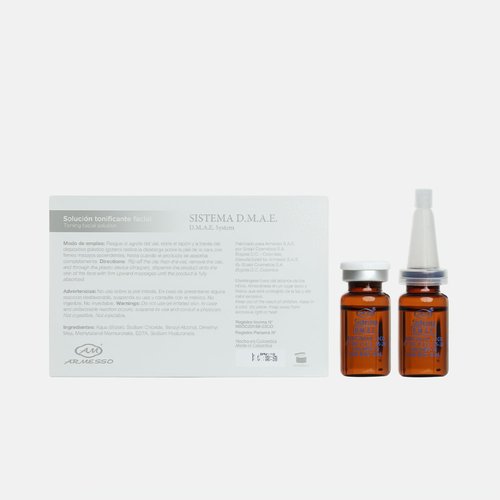 AM Armesso | Anti-Aging DMAE System – Firming & Elasticity Boosting Serum | With 3.4% D.M.A.E. | For Professional Cosmetic Use Only | 5x10mL Vials