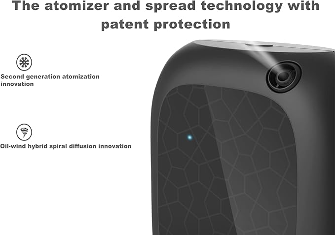 Fragrance Aroma Scent Collection Diffuser - Area 5300 sq ft, Business, Home, Bluetooth Control, Large Bottle, X200 White, DIFFMELY