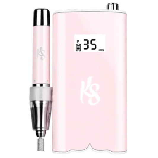 Kiara Sky Beyond Pro Nail Drill | Portable, Rechargeable & Cordles | Pink