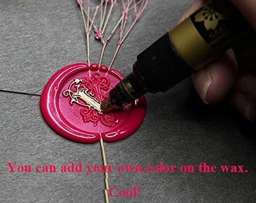 Phoenix Wax Seal Stamp Rosewood Handle Set Christmas Invitations Package Sealing Stamp Vintage Bird Wax Seal Stamp Set
