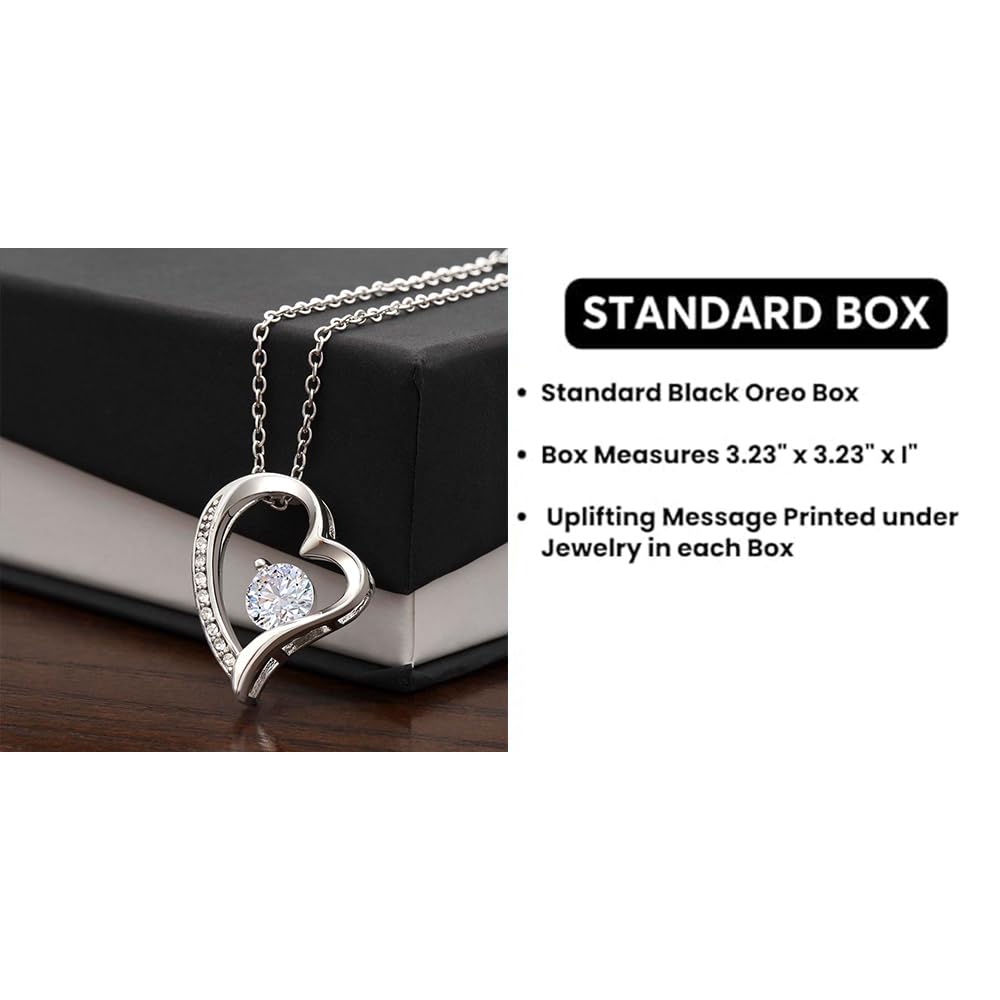 CALLA DECORGIFTS To My Beautiful Soulmate 'Forever Love' Gift Necklace Box With Amazing, Wearing Husband's Love - #19