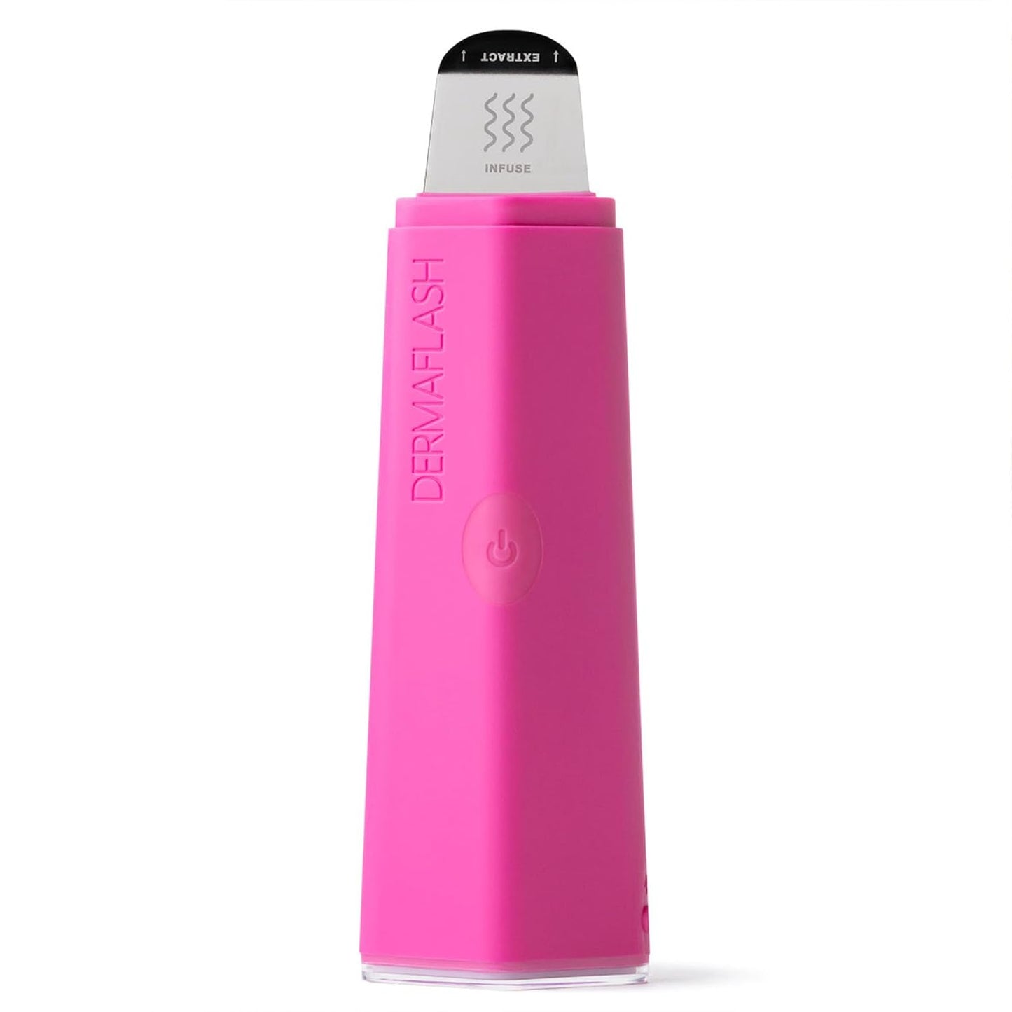 DERMAFLASH DERMAPORE+â¢ Ultrasonic 2-in-1 Pore Extractor and Serum Infuser, Pop Pink