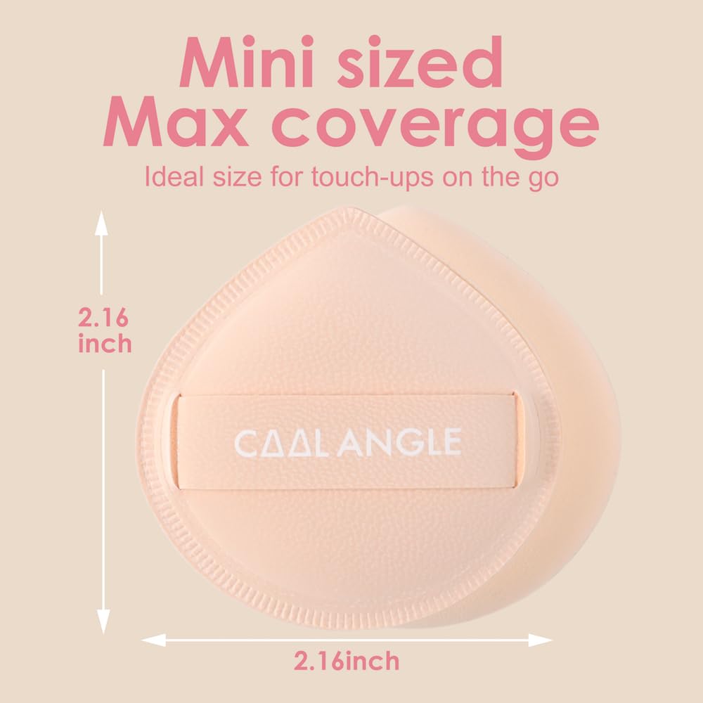 4Pcs Makeup Sponge Puff Latex-free Soft Beauty Sponge Perfect for Liquid Foundation Concealer Cream Powder, High-density and Flexible Blender Sponge, 4 Color Pack Blue Purple Pink Beige
