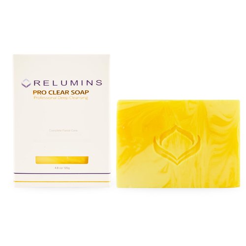 Relumins Authentic Professional Clear Soap with Calamansi & Salicylic Acid – Holidays Deep Cleansing & Exfoliating Bar for Smooth, Refined, and Balanced Skin – 135g x 10 Bars