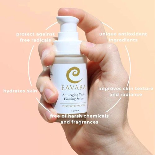 Organic Anti Aging Eye Cream and Anti Wrinkle Face Serum
