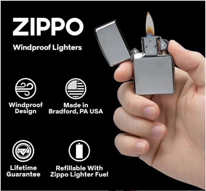Zippo Lighter- Casino Chips and Cards White Matte Windproof Lighter #Z5144