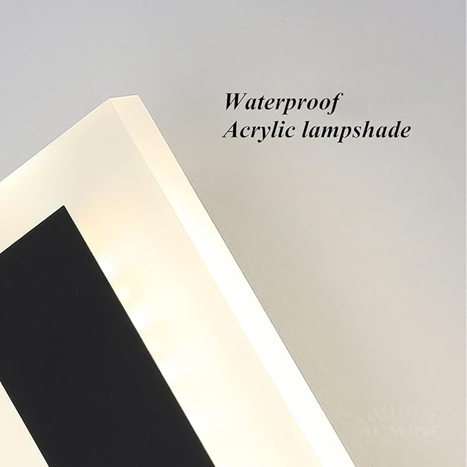 Indoor Long Wall Lamp with Motion Detector, Nordic Modern LED Wall Lamps for Bedroom, Living Room, Bathroom, Hallway, Stairs -Warm White 3000K Metal Black Wall Lights,120cm