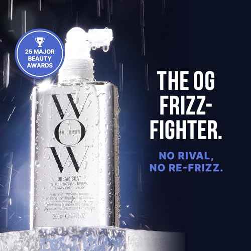 COLOR WOW Dream Coat Supernatural Spray ? Keep Your Hair Frizz-Free and Shiny No Matter the Weather with Award-Winning Anti-Humidity Treatment