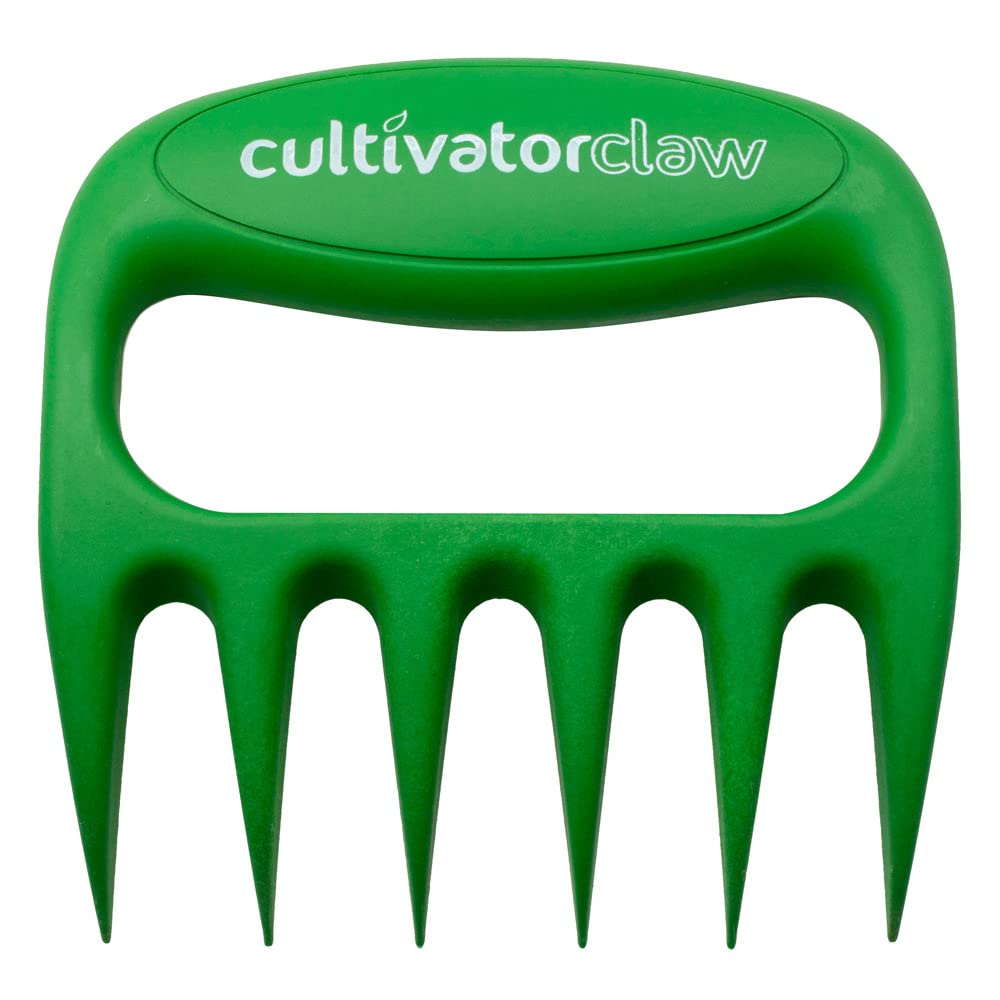 Bear Paws Cultivator Claw - Ergonomic Gardening Tools - Hand Held Garden Tool - Hand Rake - Strong Nylon Weeder - Manual Weeding, Aerating, Cultivating…