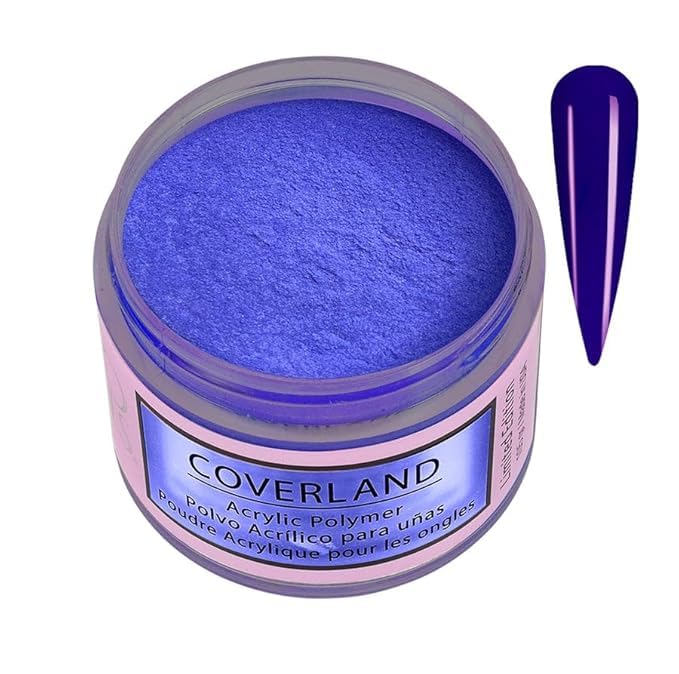 Tones Coverland Acrylic Nail Powder "Naughty Or Nice" - Limited Edition Acrylic Powder for Nail Design, Sculpting, and Masking Nail Bed Imperfections - Professional Acrylic Nail Supplies - (1.5 Oz)