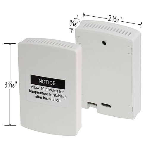 Trane Part# ZSENS930AW00MA Wireless Remote Indoor Z-Wave Temperature/Humidity Sensor use with Nexia HVAC ComfortLink Control System, Wi-Fi thermostats, Controllers or Zone Sensor