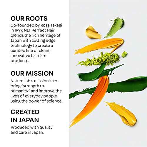 NatureLab.TOKYO Perfect Clean Scalp Scrub & Clarifying Shampoo - Exfoliating Sugar Crystals, Probiotic Sake Water, Hyaluronic Acid - 2-in-1 Deep Scalp Cleanser for Shine & Hydration, 8.1 oz, Original