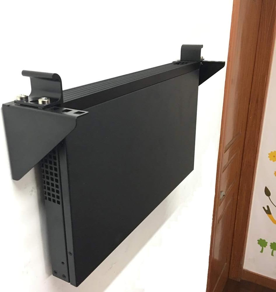 Jingchengmei 1U Lightweight Foldable 19 Inch Steel Vertical Rack and Wall Mountable Server Rack Mount (1)