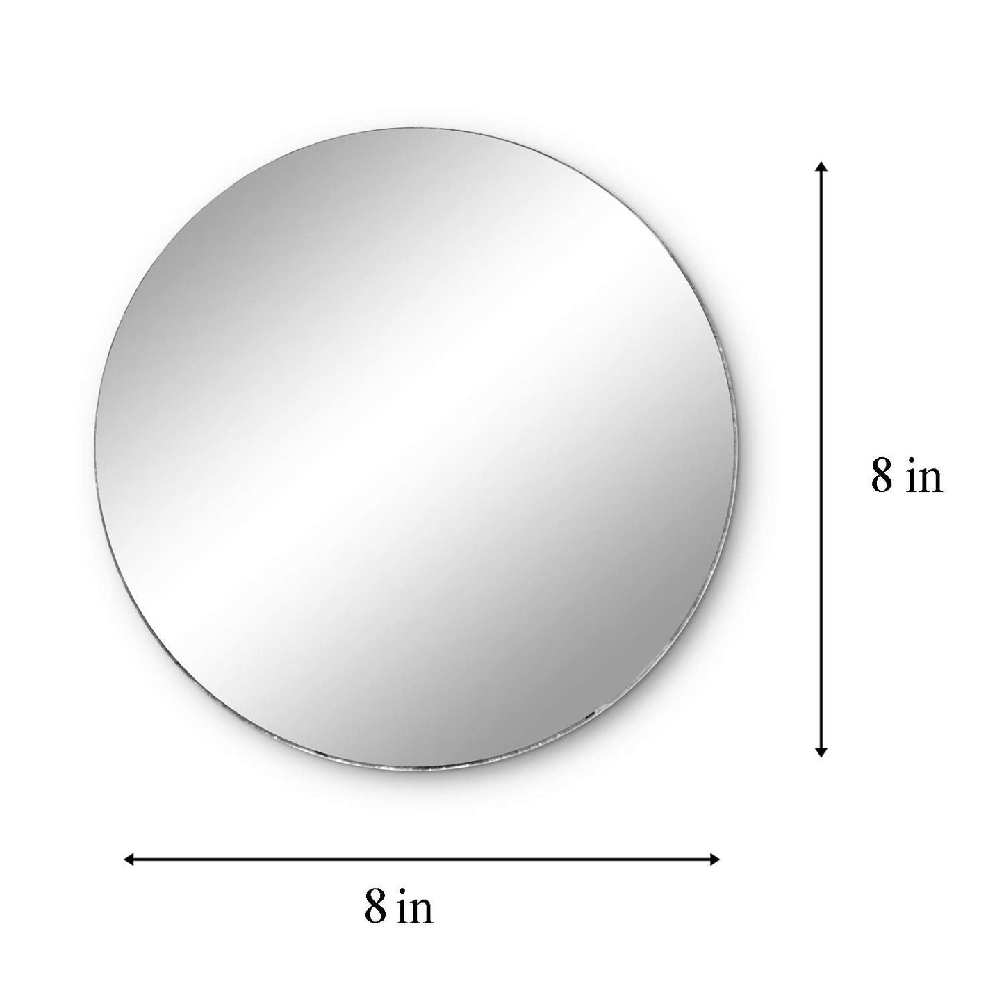 Super Z Outlet Round Mirror Wedding Table Centerpieces, 10 Pieces, 8" Inches"