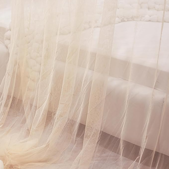 Mengersi Mosquito Net for Bed Canopy,Four Corner Post Canopy Bed Curtains for Full/Queen/King Size Bed,Bed Curtains for Patio Indoor Outdoor Net