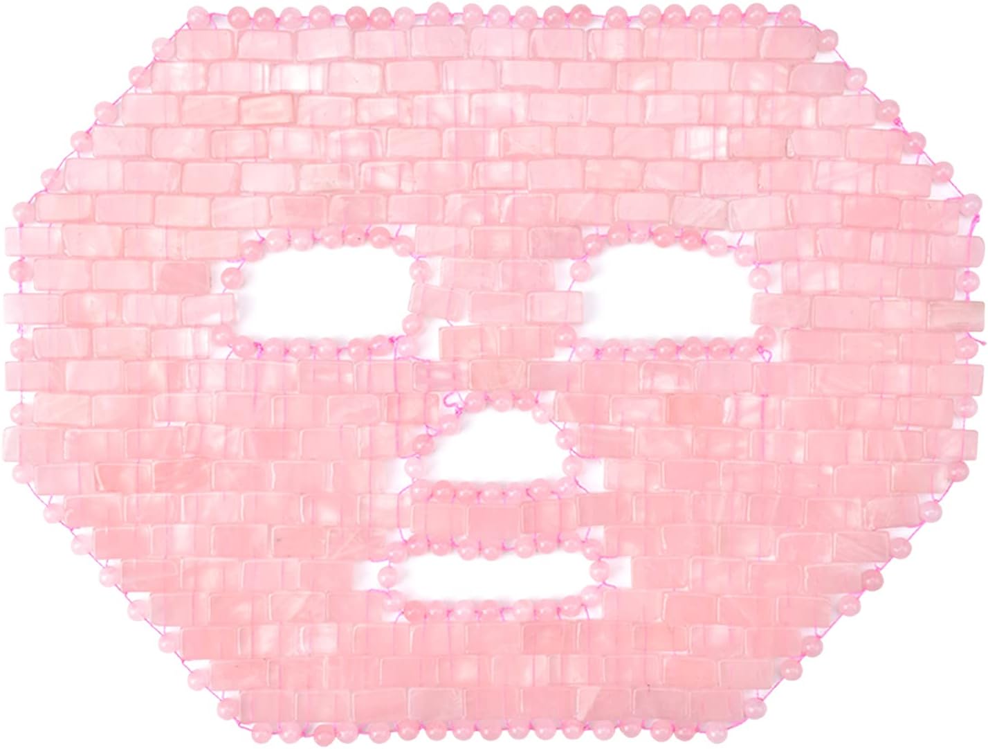 Rose Quartz Maskï½100% All Natural Jade Face Maskï½Diminish Puffinessï½Soothe Eye Fatigueï½Dark Circles Face Caring