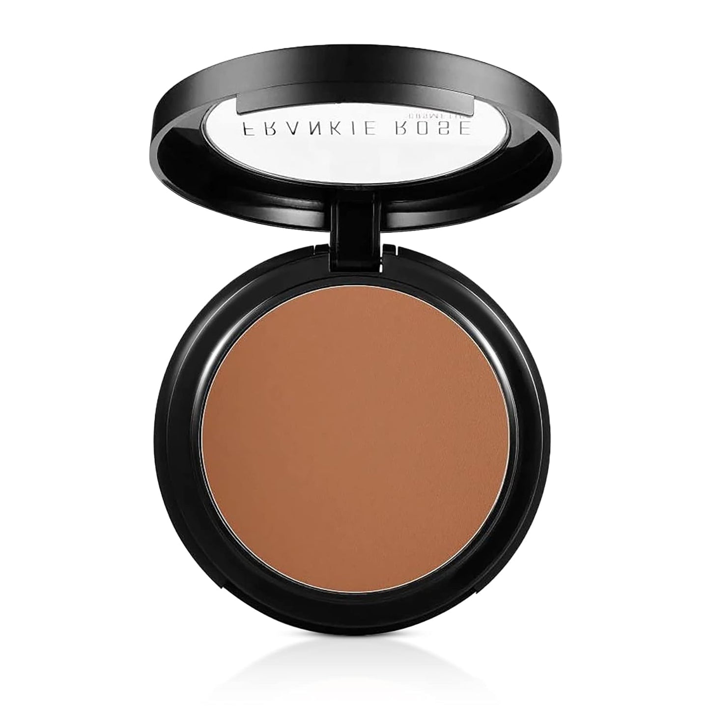 Frankie Rose Cosmetics Powder Foundation â Full Coverage Face Powder For Pores & Imperfections, Evens Out Skin Tone & Shine-Control | 58 Grams (Bronze)