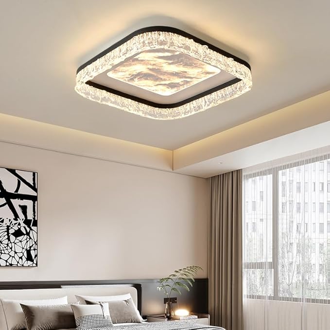Pendant Lights, Nordic Decoration Home Bedroom Decor Smart led Lamps Ceiling Lights for Living Room Indoor Lighting lamparas(I Style,Warm White)