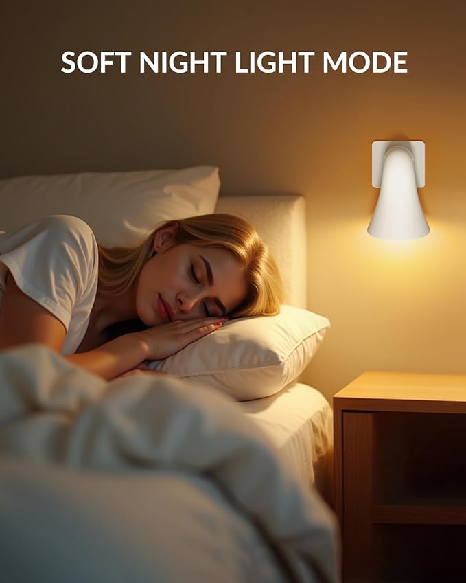Plug in GU10 Wall Uplighter Lamp with Timer & Memory Function, Spotlights with GU10 Socket, Plugin Wall Wash Lamp with Remote Control, Indirect Lighting Inside (LED RGB Bulb Included)