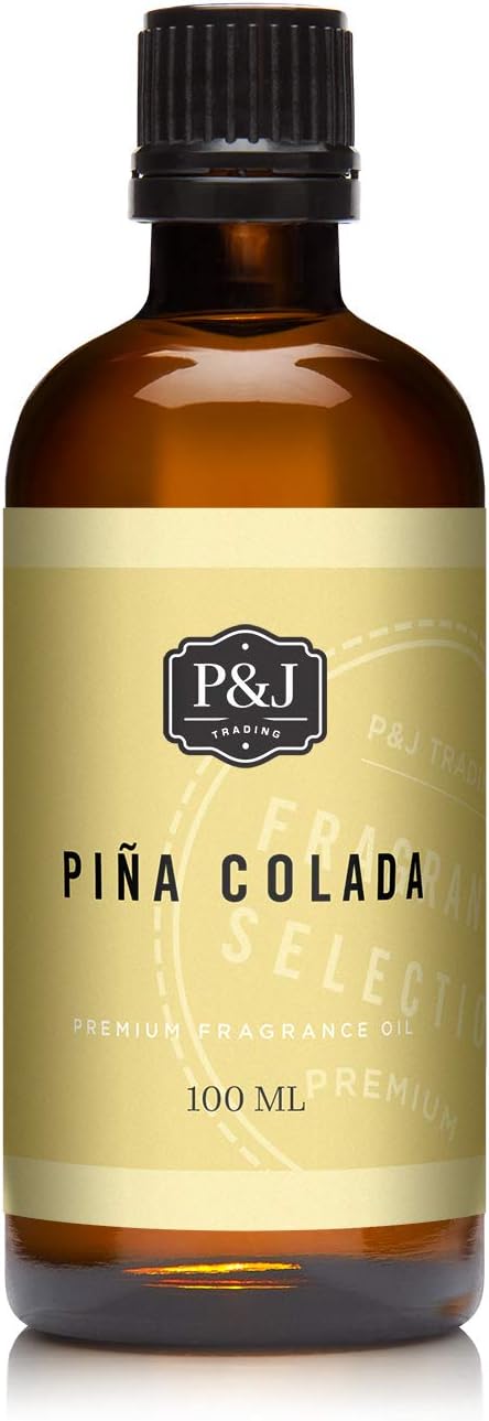 P&J Fragrance Oil - Pina Colada Scented Candle Making Oil, 100ml