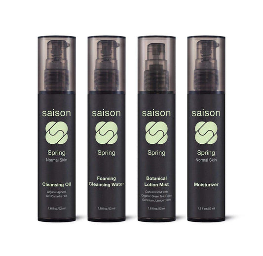 SaisonÂ® Spring Face Collection Gift Set | Organic, Natural, Vegan & Cruelty Free Beauty