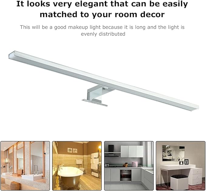 Makeup Mirror Light LED Mirror Light Vanity Lights IP44 Waterproof Makeup Mirrors Wall Lamps