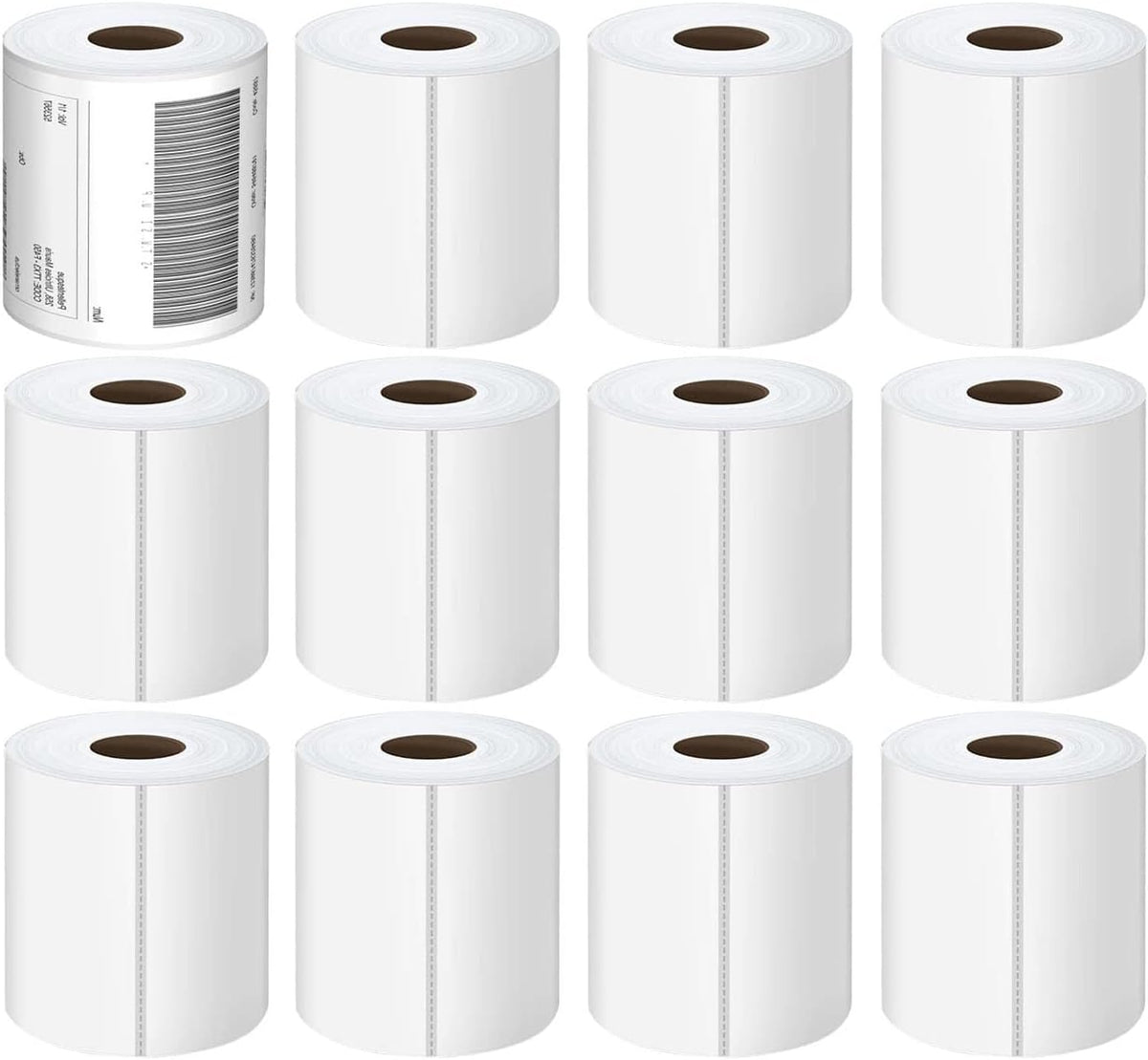 4x6 Thermal Labels - 3000 Labels, Industrial, Direct Thermal, Perforated, Postage, Shipping, Compatible with Zebra, MUNBYN, Polono, USPS, UPS, FedEx, DHL, Amazon, eBay & PAYPAL