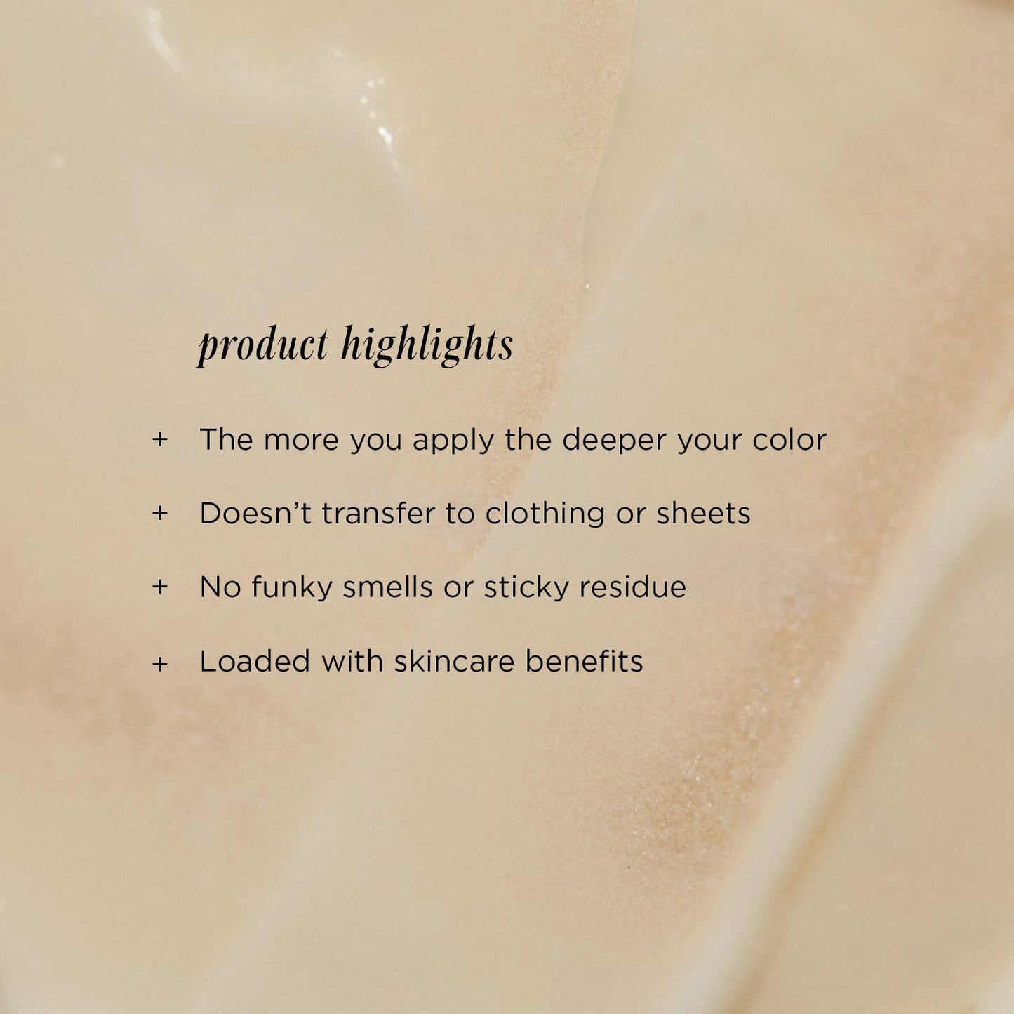 + Lux Unfiltered N°32 Gradual Self Tanner, Hydrating Self Tanning Lotion with Shea Butter & Squalane - Non-Sticky, No Transfer, Natural-Looking Tan - Vegan & Cruelty-Free Sunless Tanner - Santal