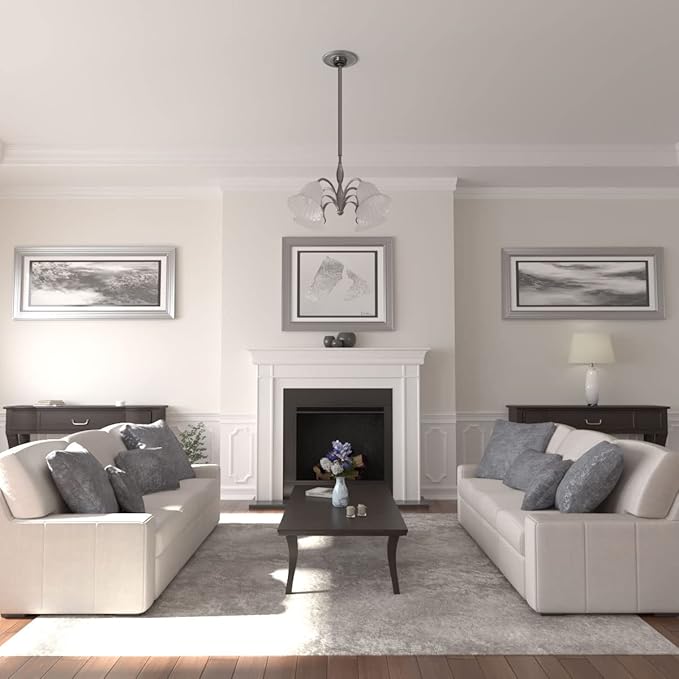 Ekena Millwork Bradford Ceiling Medallion, Platinum