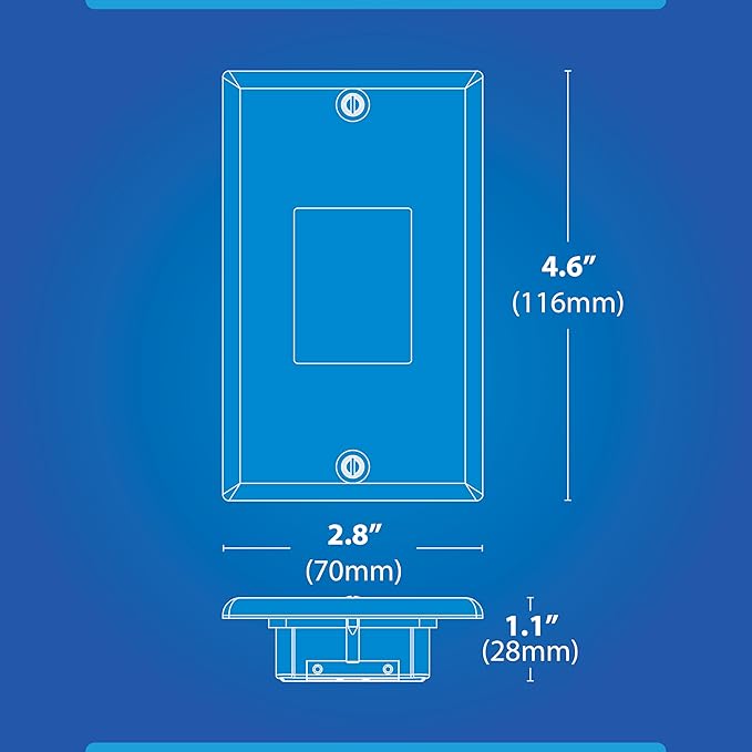 NICOR Lighting STP2 Frosted White LED Step Light (STP2F120WH)