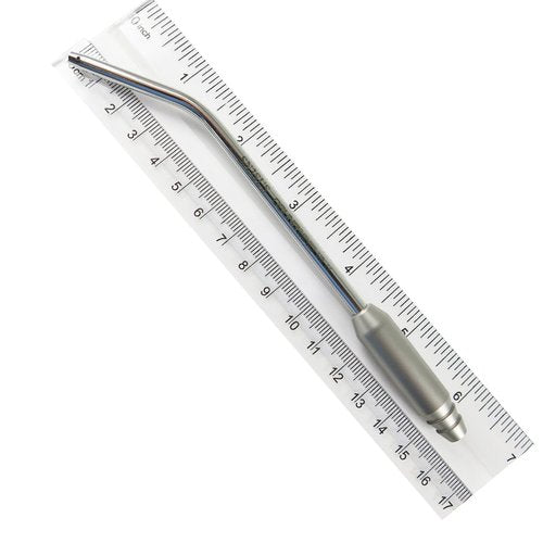 OSUNG Dental Surgical Suction Tip, Stainless, 3 mm Dia, SN3SUS, 3 pcs