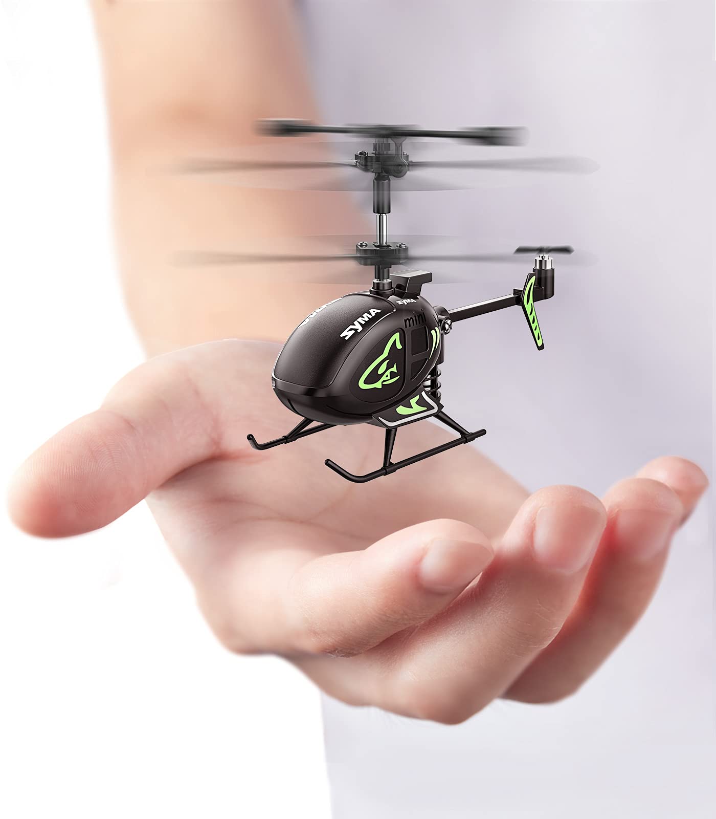 SYMA S100 Mini RC Helicopter with Gyro Stabilizer, Altitude Hold, 3.5 Channel, 5-7 Min Flight Time, Remote Control Helicopter Toy for Boys and Girls