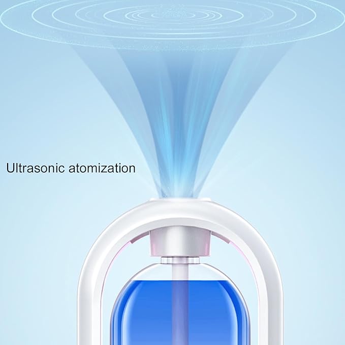 Air Freshener Automatic Spray Bathroom, Wall Mounted Essential Oil Diffuser Automatic Fragrance Dispenser Aromatherapy Diffuser with LED Display, for Bedroom Bathroom Office Hotel