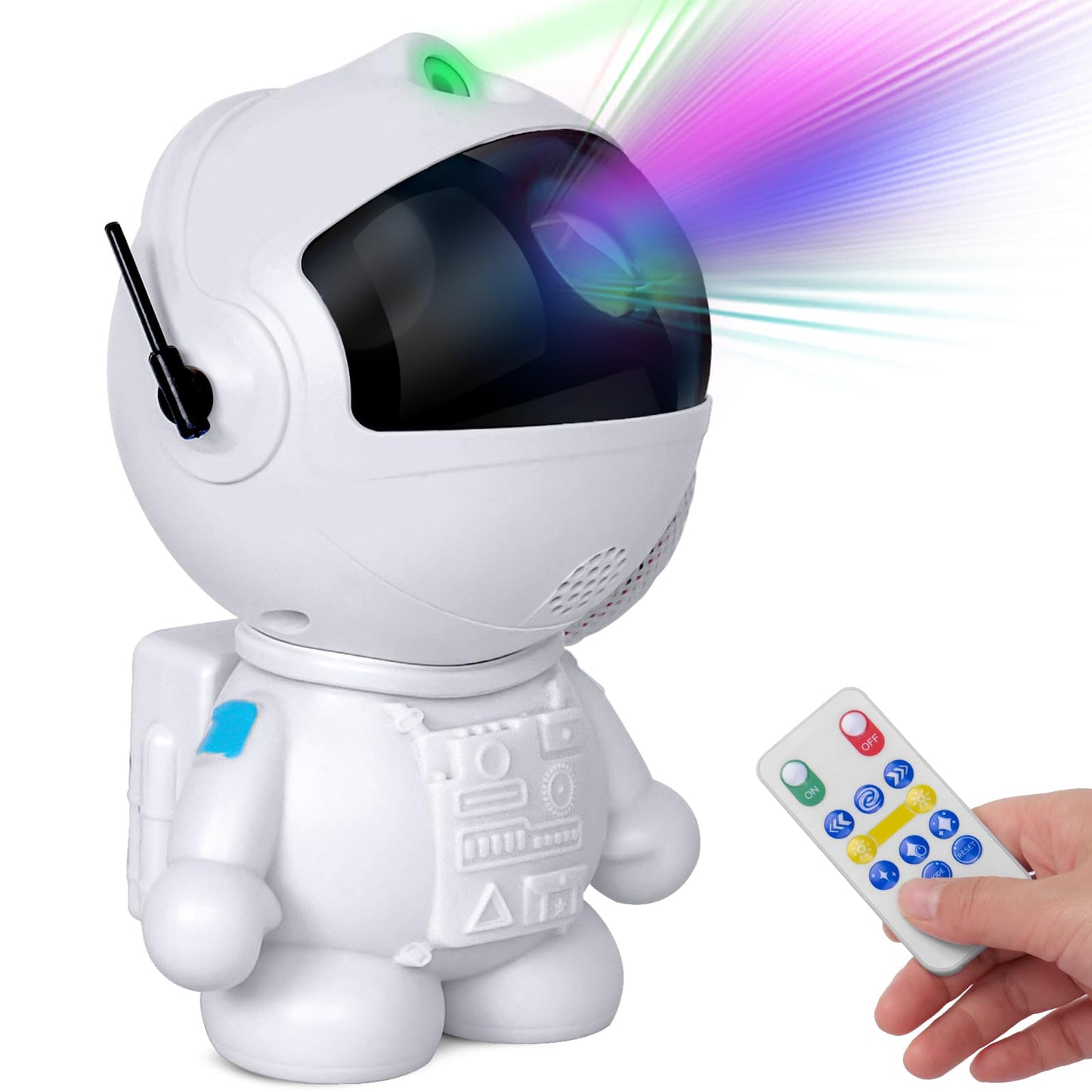 Astronaut Galaxy Projector with Nebula, Star Projector Ceiling LED Lamp with 8 Modes Astronaut Starry Night Light with Remote Gift for Kids Adults for Bedroom Christmas, Birthdays, Valentine's Day