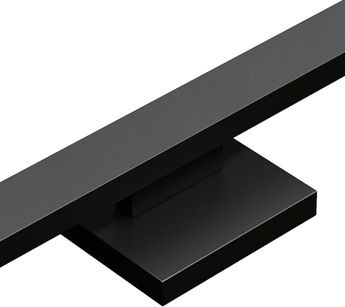 LamQee 47.2 Inch Aluminum Long Outdoor Modern LED Wall Light 3000K 3000LM, Slim Linear Exterior Lighting Fixtures Wall Mount, Waterproof Black Outside Sconce for House Porch Patio Garage Door Yard