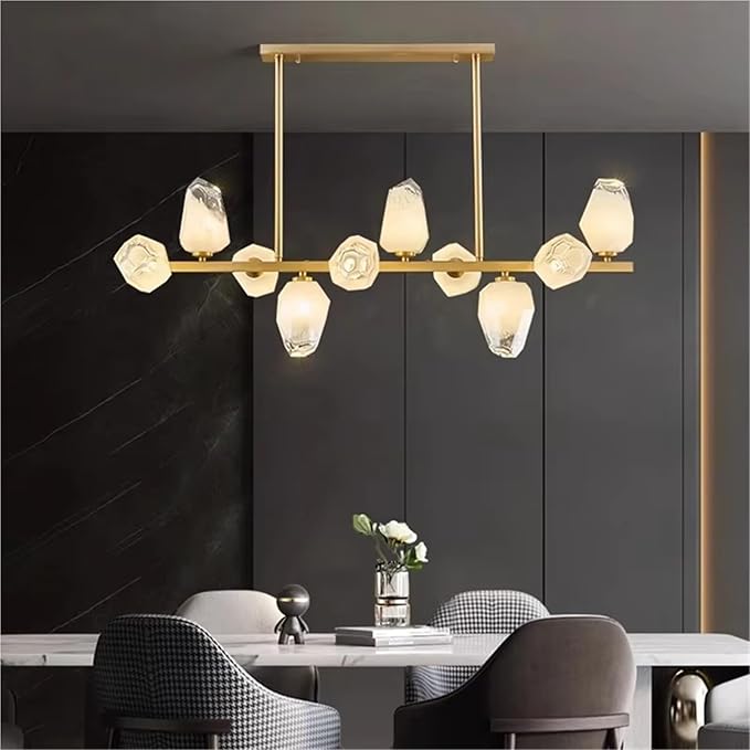 Nordic Smart Home Decoration Pendant Light, Living Room Dining Room LED Indoor Lighting Fixtures,Easy to Clean