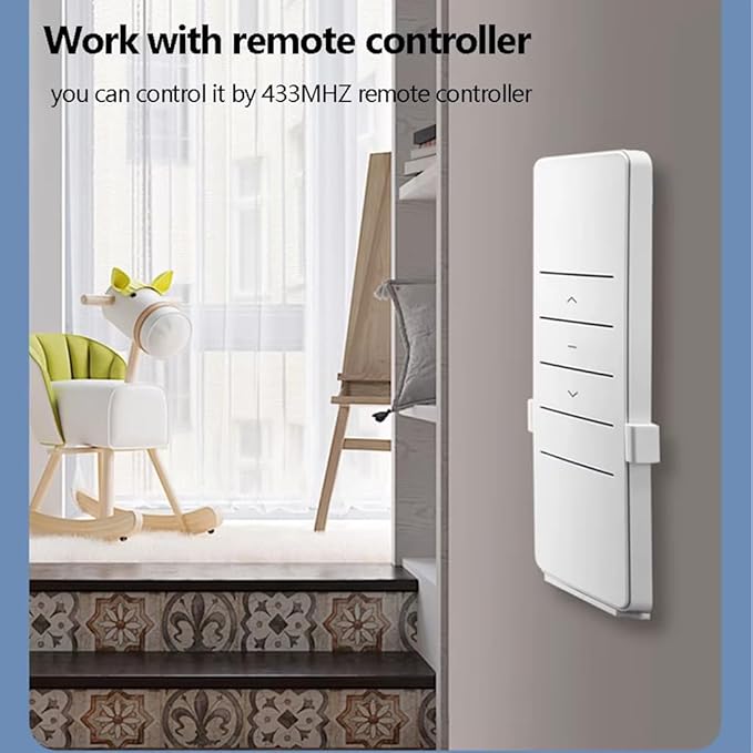 Mini Smart Curtain Track System, WiFi Motorized Curtain Rods Remote Control, Automatic Drapery Opener Compatible with Alexa Google Home, Quiet Electric Tracks (7 meters (275.6 inches))