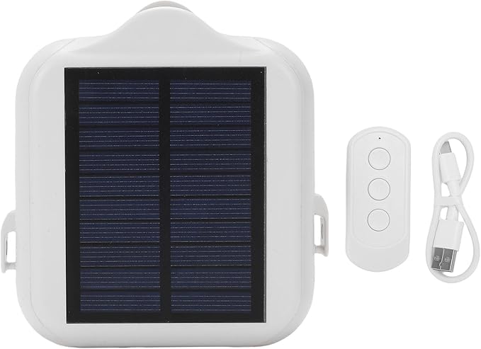 Bewinner Bewinner Automatic Curtain Opener Solar Powered, Smart Curtain Motor with APP & Remote Control, Compatible with Roman Rod U I Track, Voice Control for Home, Timed Auto Curtains Closer