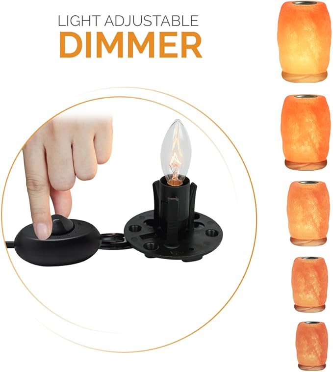 Himalayan Glow 1401 Aroma Therapy Natural Crystal Salt Lamp