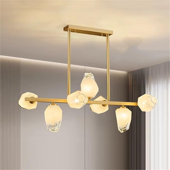 Nordic Smart Home Decoration Pendant Light, Living Room Dining Room LED Indoor Lighting Fixtures,Easy to Clean