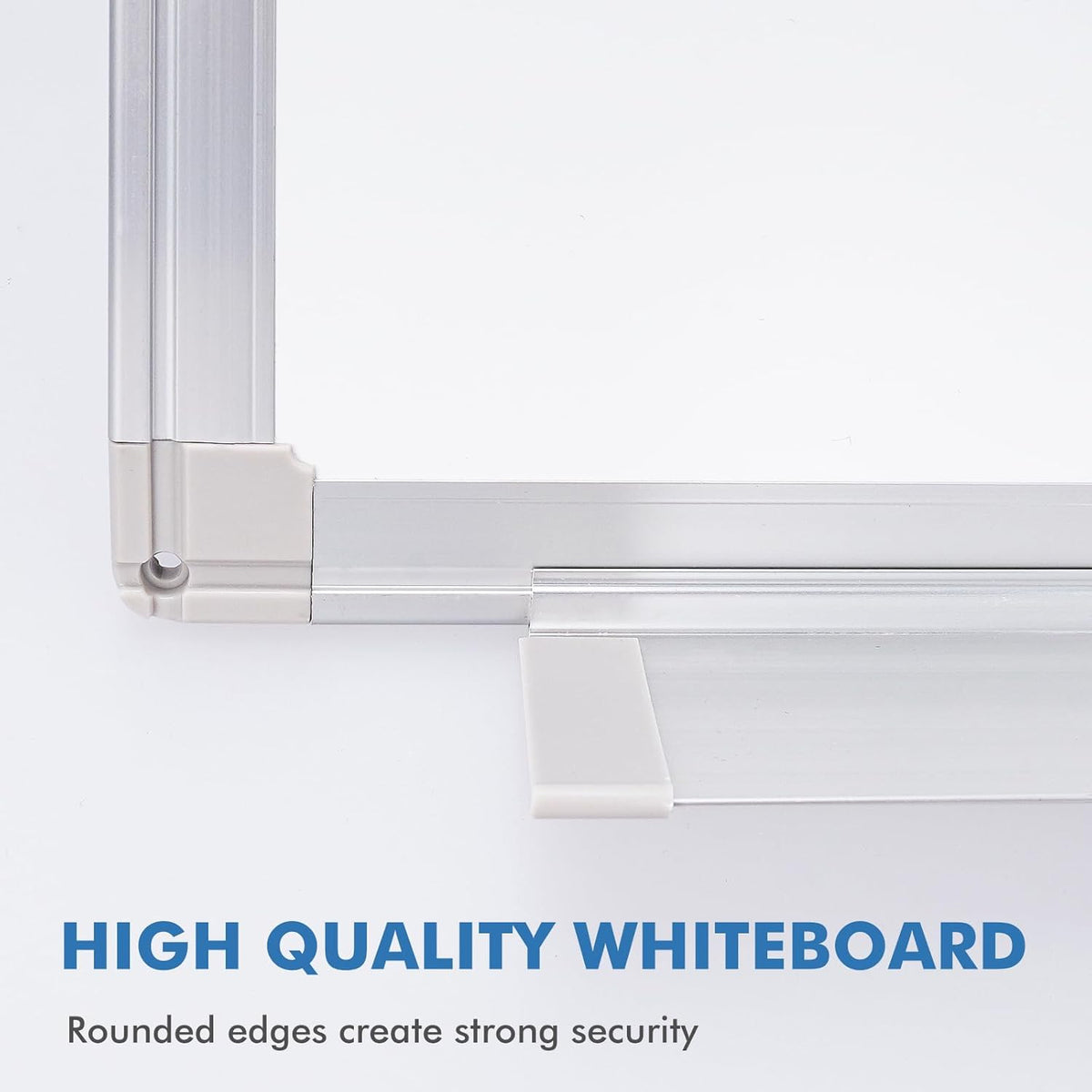 Double Sided White Board Dry Erase, 30 x 20 inch Magnetic Dry Erase Board Whiteboard for Wall, Aluminum Frame Wall-Mounted or Hanging Whiteboard Marker Board Writing Board