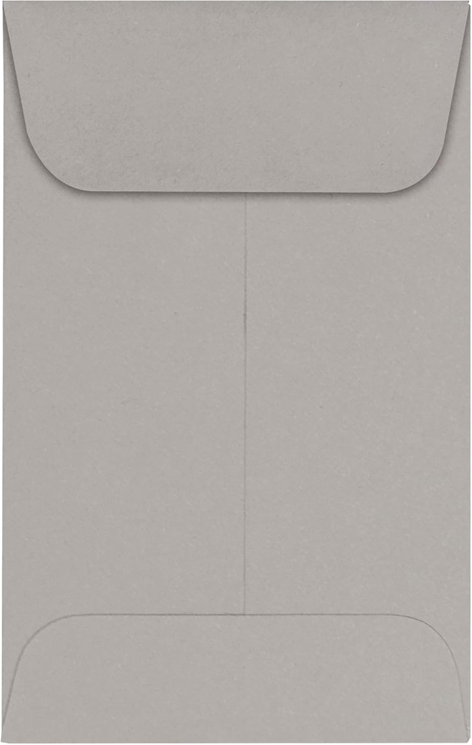 LUXPaper #1 Coin Envelopes | 2 1/4" x 3 1/2" | Gray Wove | 28lb. Text | 50 Qty