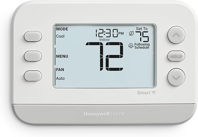 New! Honeywell Home Smart Thermostat, Conventional/Heat Pump Compatibility, WiFi Thermostat for Home, X2S, Gray