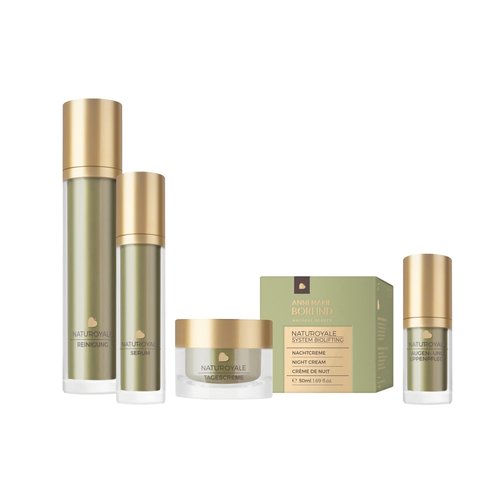 ANNEMARIE BÖRLIND - NATUROYALE Cleansing Cream - Face Cleanser With Natural Ingredients - Hyaluronic Acid Vitamin E and Shea Butter for a Firm Smooth and Refreshed Complexion - Step 1 of 5-4.2 Oz