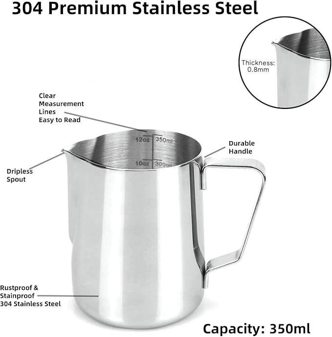 58mm Coffee Espresso Tamper Set - 25PCS Machine Accessories with Tamper, WDT Tool, Stirrer, Frothing Pitcher, Latte Art Pen, Coffee Stencils for Machine, Dosing Funnel, Sifter Sprinkler Powder